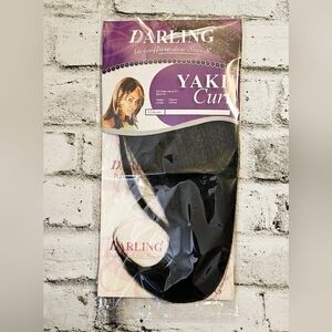 Darling Yaki Curl Human Hair Weave 16” Extensions Color B1 New